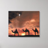 Nativiteit-scènecadeautjes voor kerstmis canvas afdruk (Voorkant)