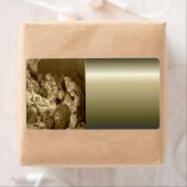 Nativiteit-scènecadeautjes voor kerstmis etiket (Insitu)