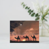 Nativiteit-scènecadeautjes voor kerstmis feestdagenkaart (Staand voorkant)