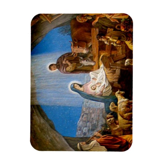 Nativiteit-scènecadeautjes voor kerstmis magneet (Verticaal)