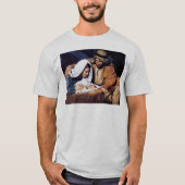 Nativiteit-scènecadeautjes voor kerstmis t-shirt (Voorkant)