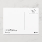 NATIVITEIT SILHOUETTE & STAR door SHARON SHARPE Briefkaart (Achterkant)