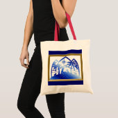Nativiteit Silhouette Tote Bag (Voorkant (product))