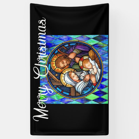 Nativiteit Spandoek (Verticaal)