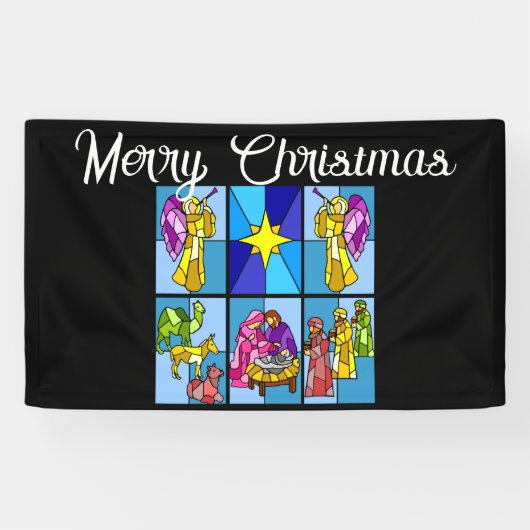 Nativiteit Spandoek (Horizontaal)