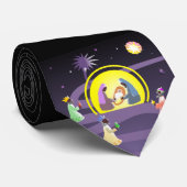 Nativiteit Stropdas (Opgerold)