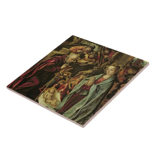 Nativiteit Tegeltje (Zijkant)