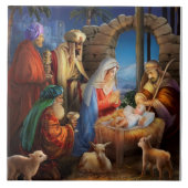 Nativiteit Tegeltje (Voorkant)