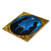 Nativiteit Tegeltje (Zijkant)