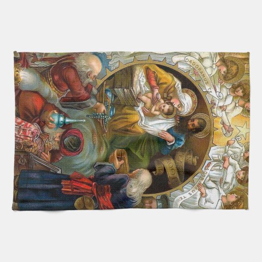 Nativiteit Theedoek (Horizontaal)