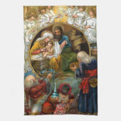 Nativiteit Theedoek (Verticaal)