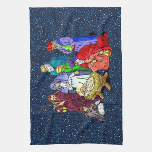 nativiteit theedoek (Verticaal)