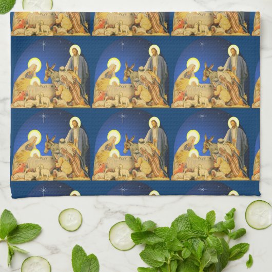 Nativiteit Theedoek (Gevouwen)