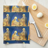 Nativiteit Theedoek (Quarter Fold)