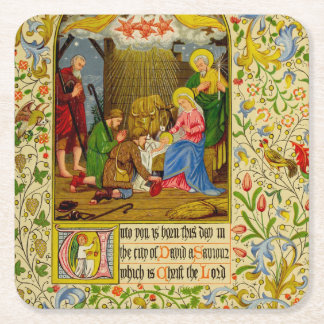 Nativiteit | Tot je deze dag geboren bent Kartonnen Onderzetters