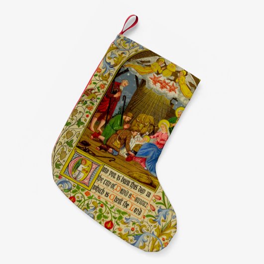 Nativiteit | Tot je deze dag geboren bent Kleine Kerstsok (Voorkant (Hangend))