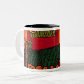 Nativiteit Tweekleurige Koffiemok (Voorkant links)