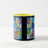 Nativiteit Tweekleurige Koffiemok (Center)