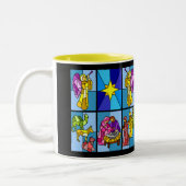 Nativiteit Tweekleurige Koffiemok (Links)