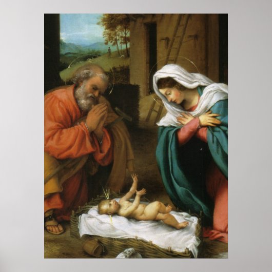 Nativiteit van Christus Poster (Voorkant)