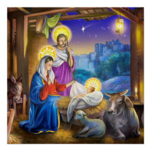 Nativiteit van Christus Poster