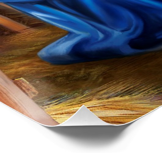 Nativiteit van Christus Poster (Hoek)