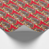 Nativiteit van de geboorte van Jezus Cadeaupapier (Hoek)