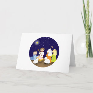 Nativiteit van de Heer Feestdagen Kaart