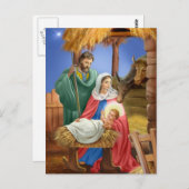 Nativiteit van Jezus Briefkaart (Voorkant / Achterkant)
