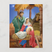 Nativiteit van Jezus Briefkaart (Voorkant)