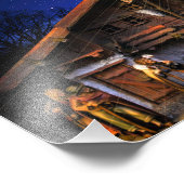 Nativiteit van Jezus Christus Foto Afdruk (Hoek)