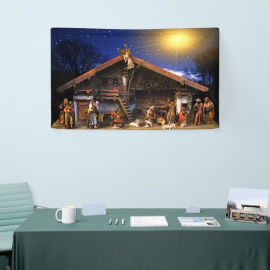 Nativiteit van Jezus Christus Spandoek (Beurs)