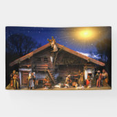 Nativiteit van Jezus Christus Spandoek (Horizontaal)