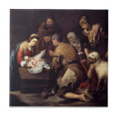 Nativiteit van Jezus Christus Tegeltje (Voorkant)