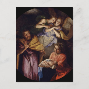 Nativiteit van Noel Coypel Feestdagenkaart