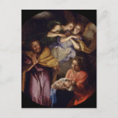 Nativiteit van Noel Coypel Feestdagenkaart (Voorkant)