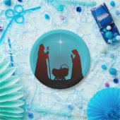 NATIVITEIT VAN SHARON SHARPE PAPIEREN BORDJE (Feest)