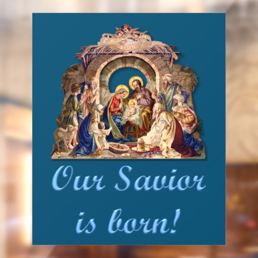  Nativiteit-vensterkoeling Raamsticker (Vel 2)