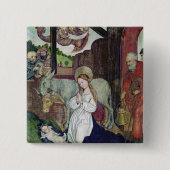 Nativiteit Vierkante Button 5,1 Cm (Voorkant)