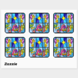 Nativiteit Vierkante Sticker