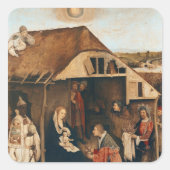 Nativiteit Vierkante Sticker (Voorkant)