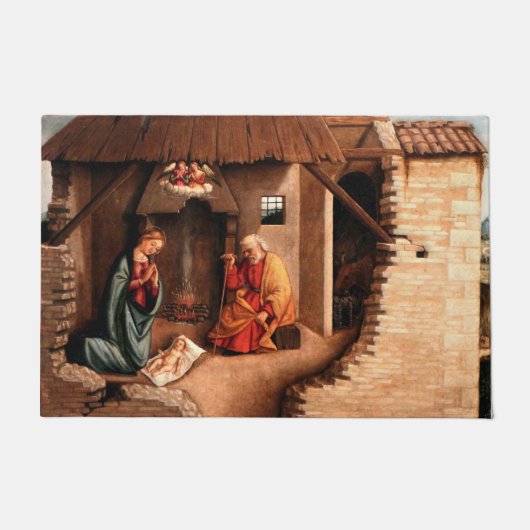 Nativiteit - Vloermat Agabiti Deurmat (Voorkant)
