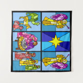 Nativiteit Wandkleed (Voorkant (horizontaal))