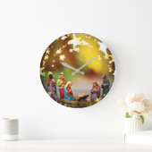 Nativiteit Wieg Maagd Mary Jesus sterft Kerstmis Grote Klok (Huis)