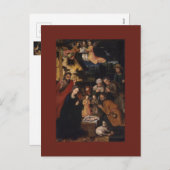 Nativiteit Wieg Versterking van de herders Kerstmi Feestdagenkaart (Voorkant / Achterkant)