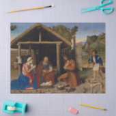 Nativiteit Wieg Versterking van de herders Kerstmi Tissuepapier (Craft)