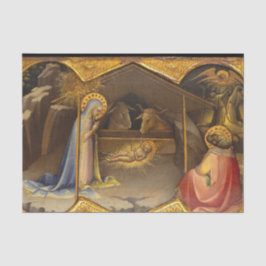 Nativiteit Wieg zonder maagd Mary Baby Jesus Tissuepapier