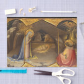 Nativiteit Wieg zonder maagd Mary Baby Jesus Tissuepapier (Craft)