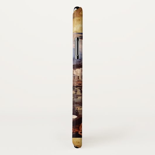 NATIVITEIT, WITTE LEVENS, MAGISCH MONogram CHRISTM Case-Mate iPhone Case (Achterkant / rechts)