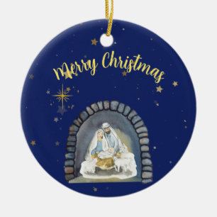 Nativiteit Zure kerst Keramisch Ornament